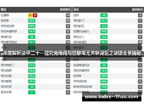 深度解析法甲二十一冠究竟缘何与巴黎毫无关联背后之谜团全景揭秘