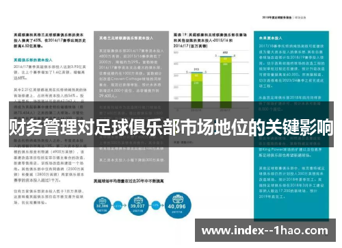 财务管理对足球俱乐部市场地位的关键影响 财务管理对足球俱乐部市场地位的关键影响