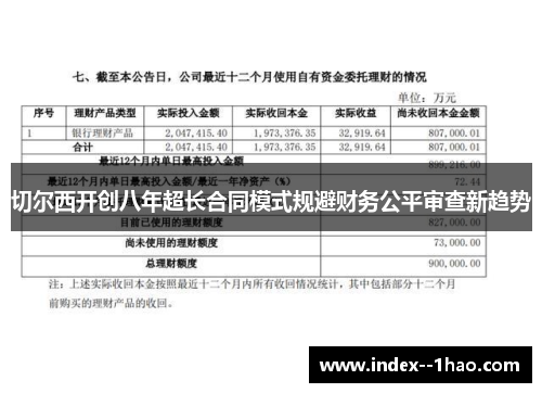 切尔西开创八年超长合同模式规避财务公平审查新趋势